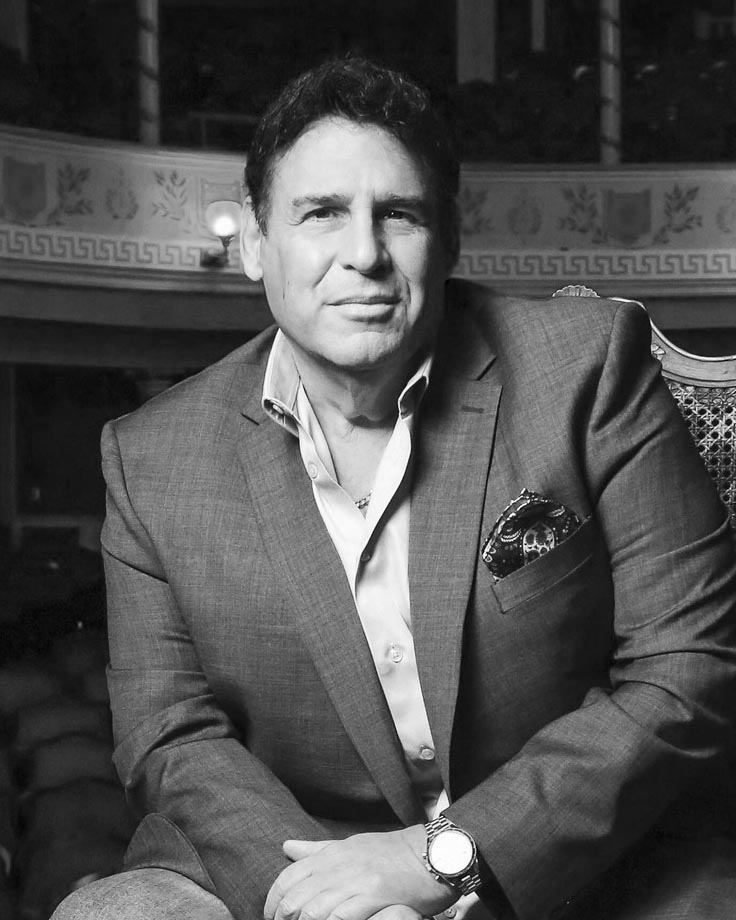 Black and White Photo of Basile Katsikis President/Executive Producer, SpiceRack Entertainment